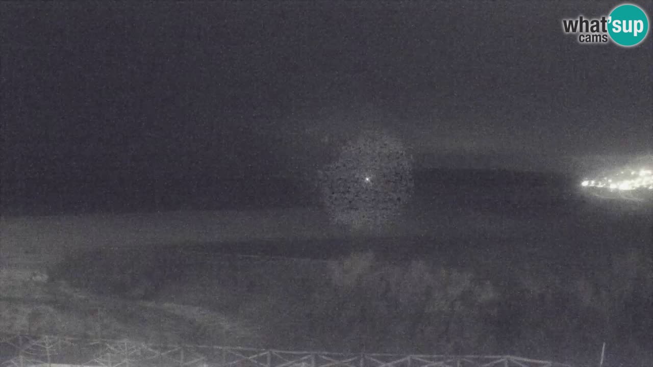 Webcam Torre dei Corsari – Vista live sulla spiaggia da Punta Usai