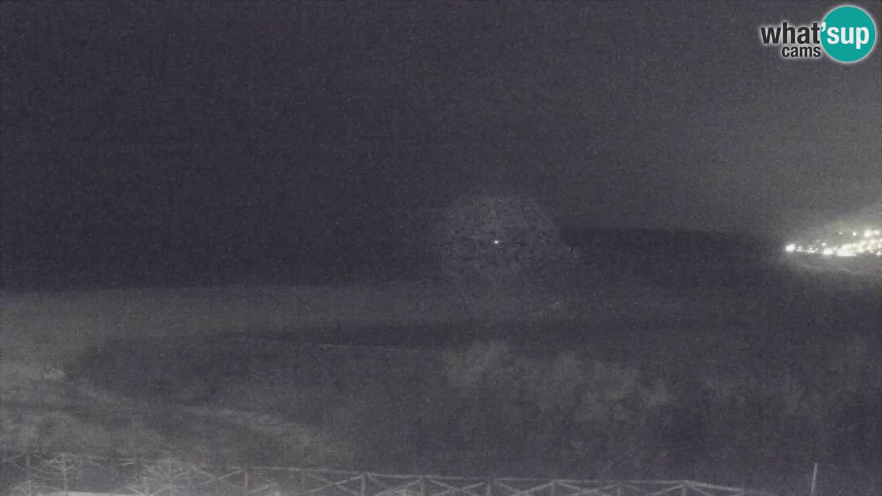 Webcam Torre dei Corsari – Live Beach View from Punta Usai