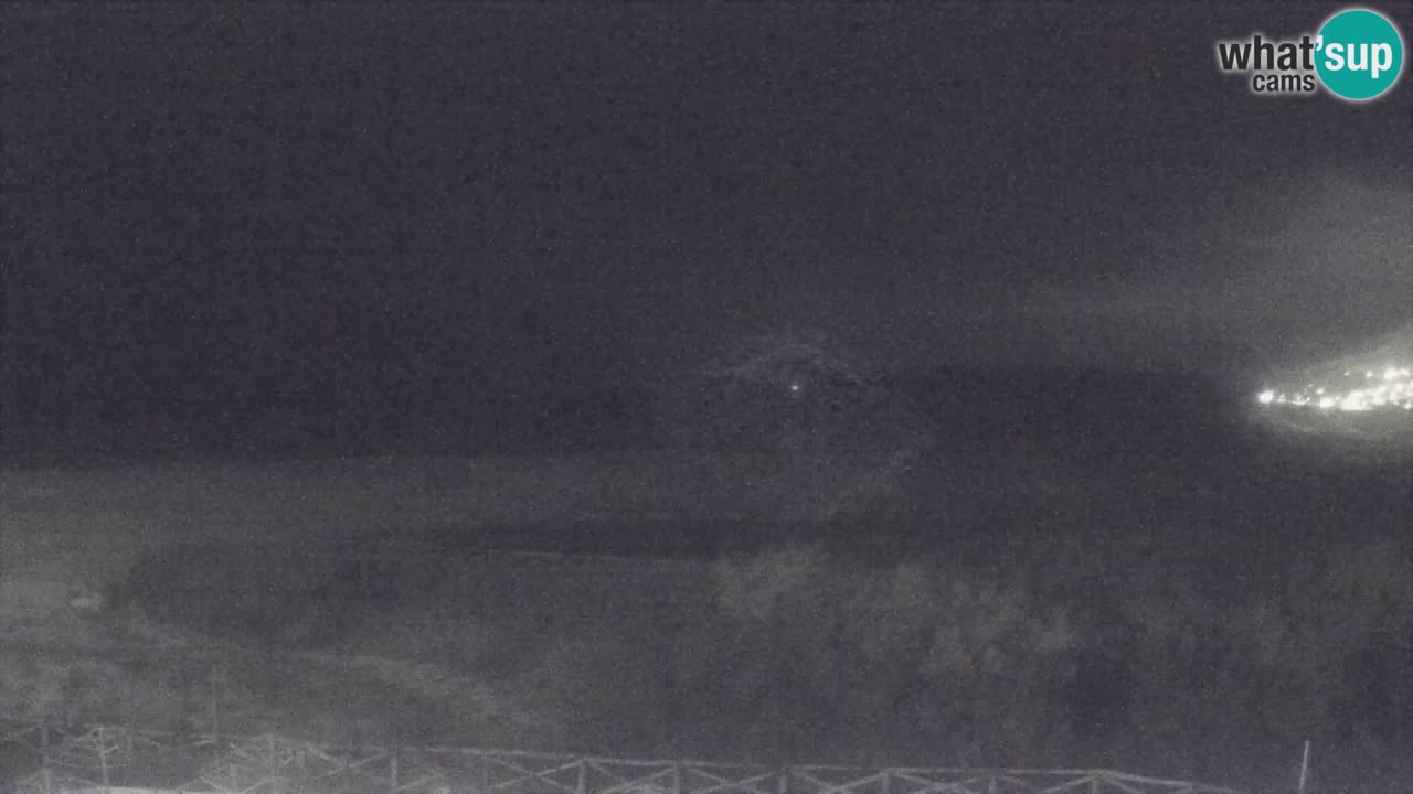 Webcam Torre dei Corsari – Vista live sulla spiaggia da Punta Usai