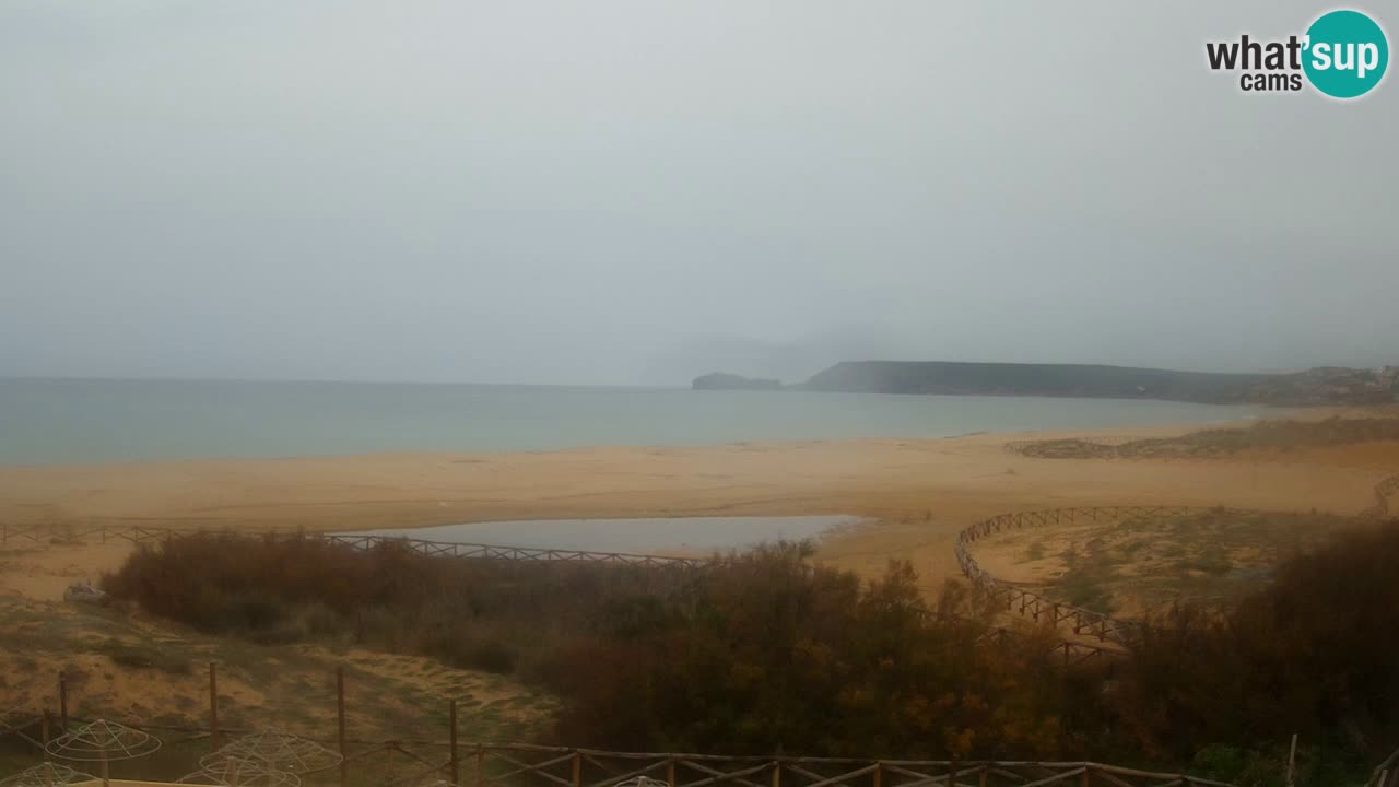 Cámara web Torre dei Corsari – Vista en directo de la playa desde Punta Usai
