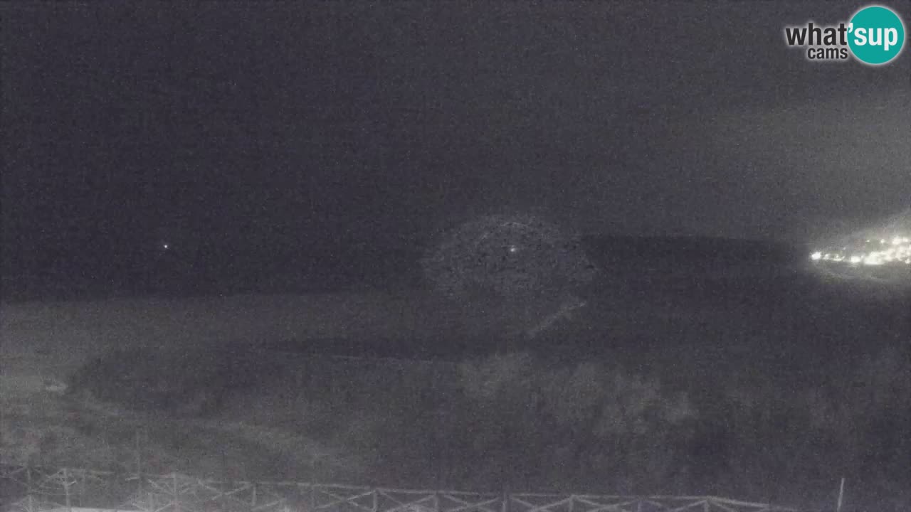 Cámara web Torre dei Corsari – Vista en directo de la playa desde Punta Usai