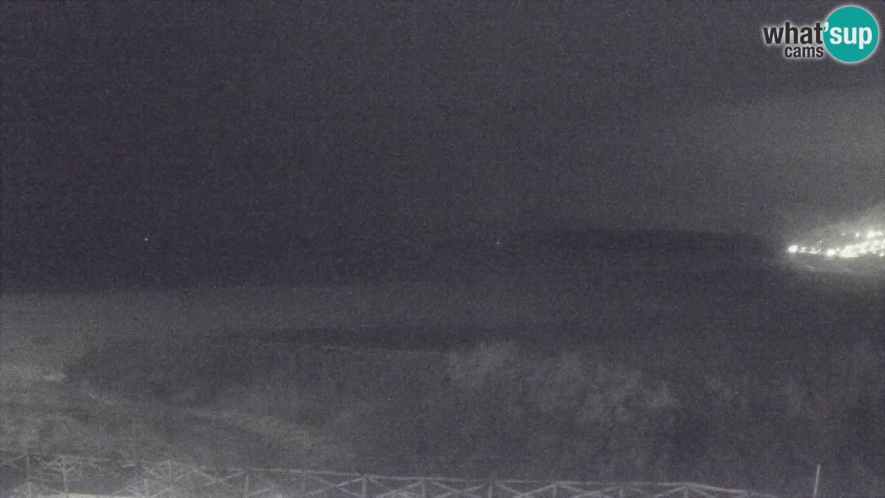 Cámara web Torre dei Corsari – Vista en directo de la playa desde Punta Usai