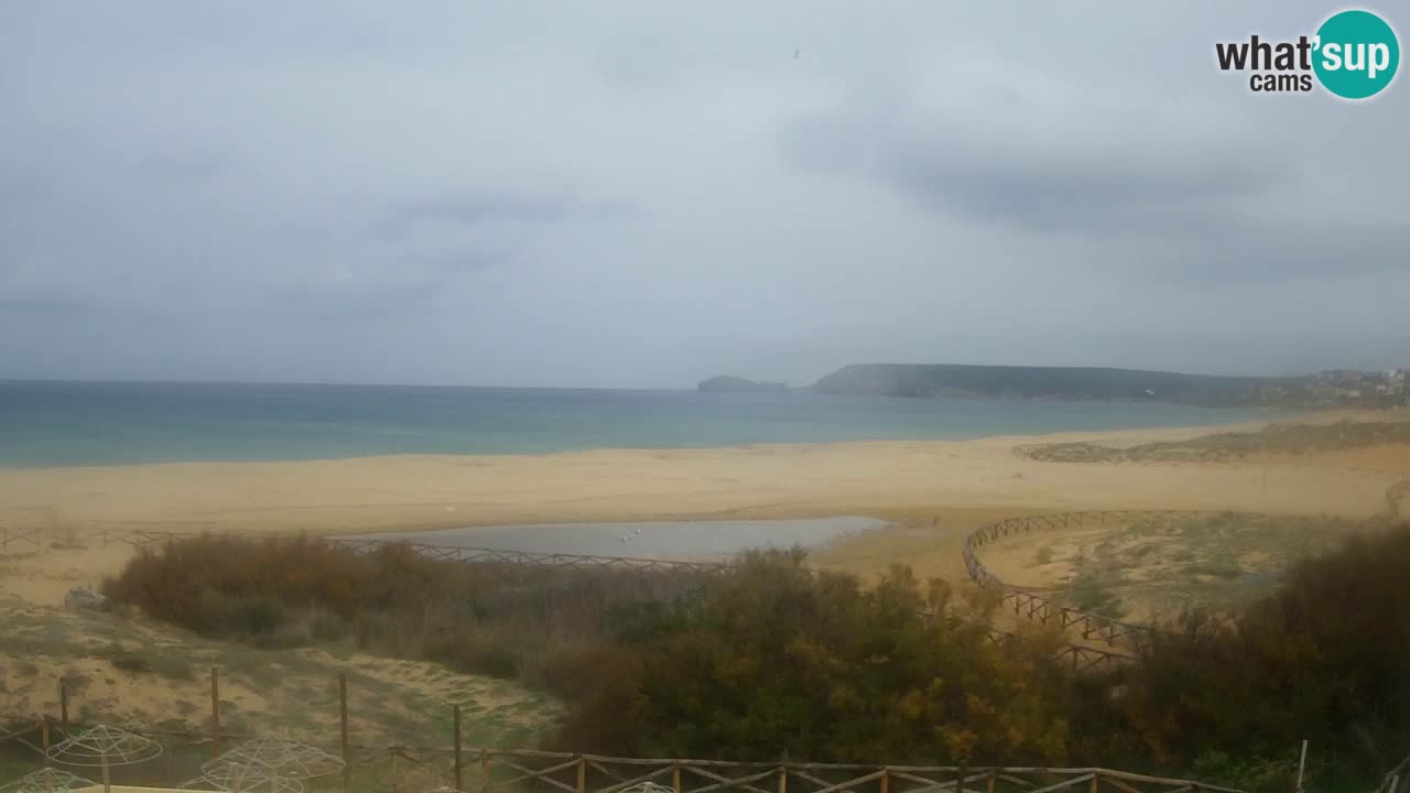 Webcam Torre dei Corsari – Vista live sulla spiaggia da Punta Usai