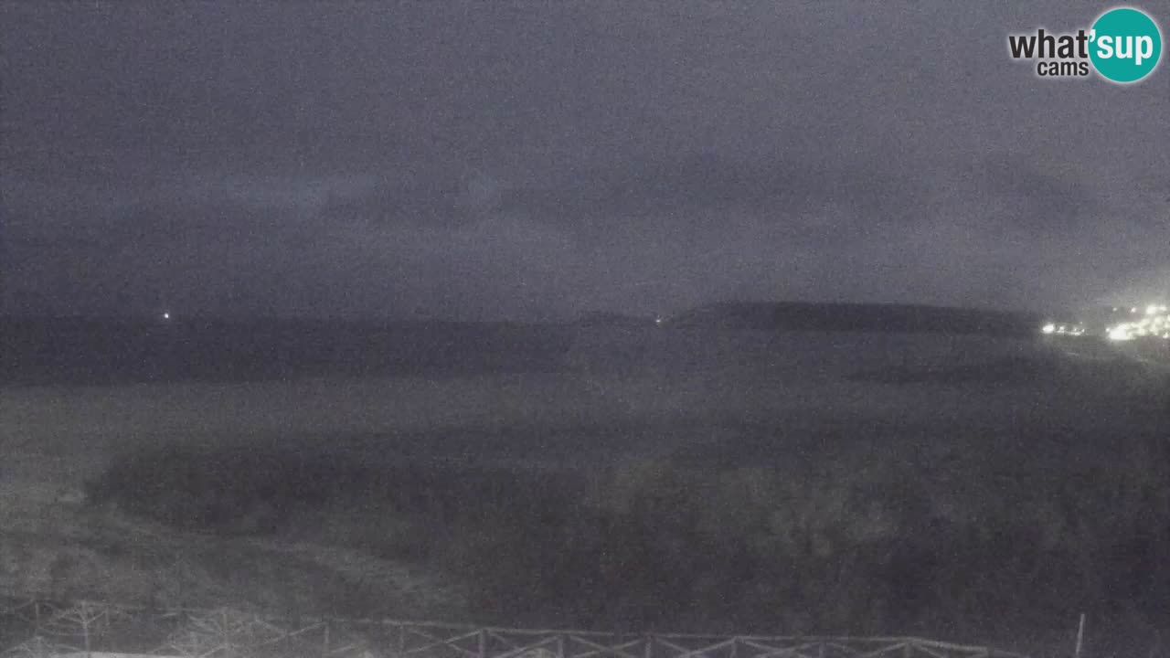 Webcam Torre dei Corsari – Liveblick auf den Strand von Punta Usai