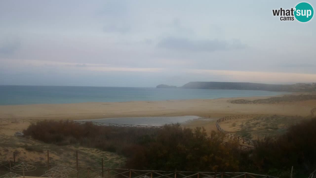 Web kamera Torre dei Corsari – Pogled uživo na plažu s Punta Usai