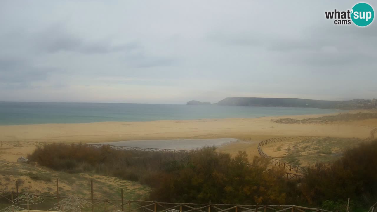 Webcam Torre dei Corsari – Vue en direct sur la plage depuis Punta Usai