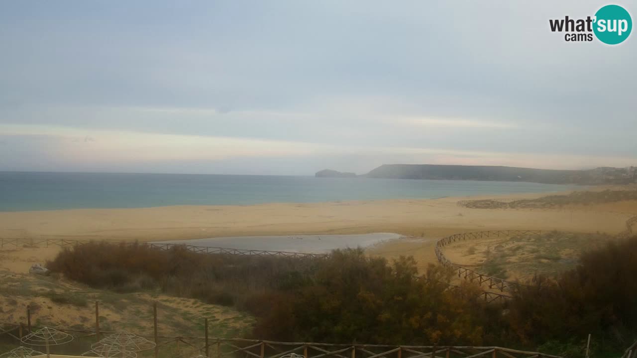 Cámara web Torre dei Corsari – Vista en directo de la playa desde Punta Usai