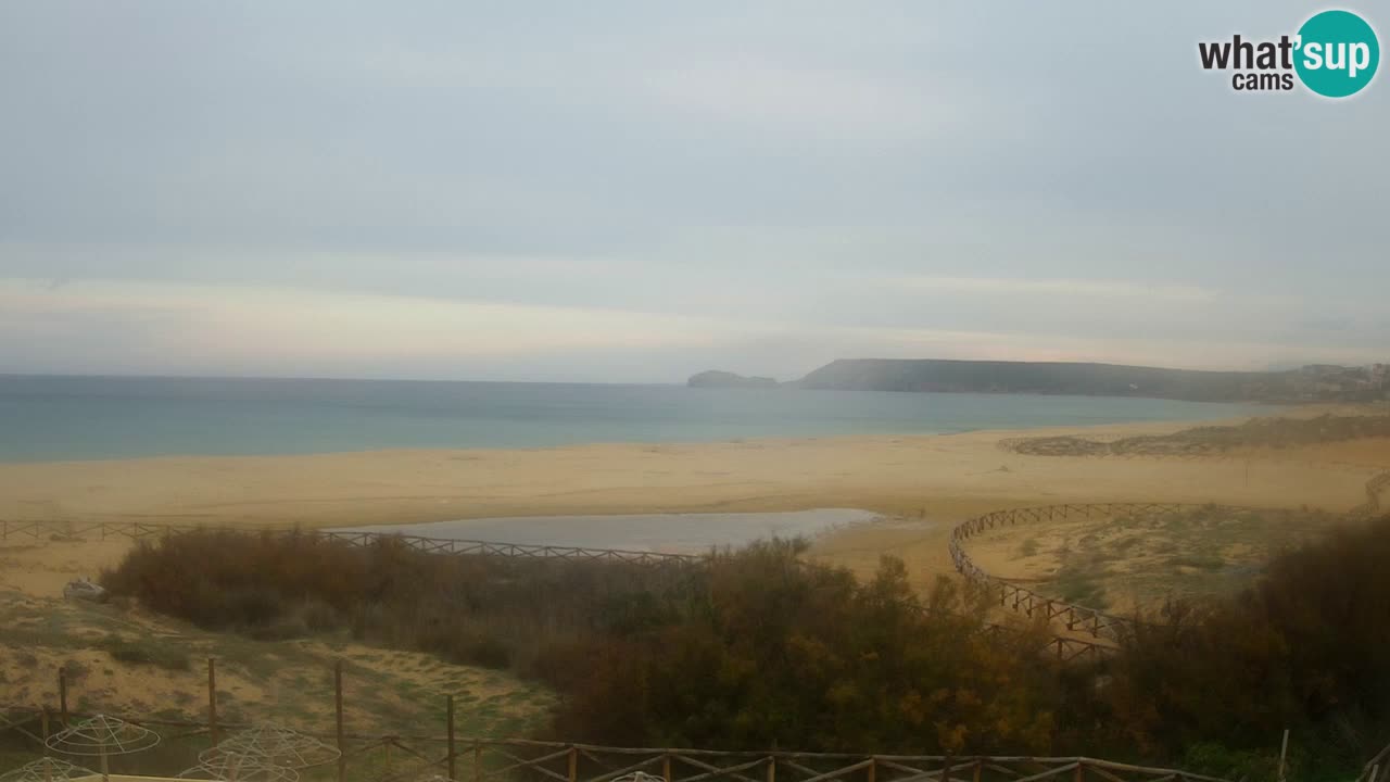 Webcam Torre dei Corsari – Vista live sulla spiaggia da Punta Usai