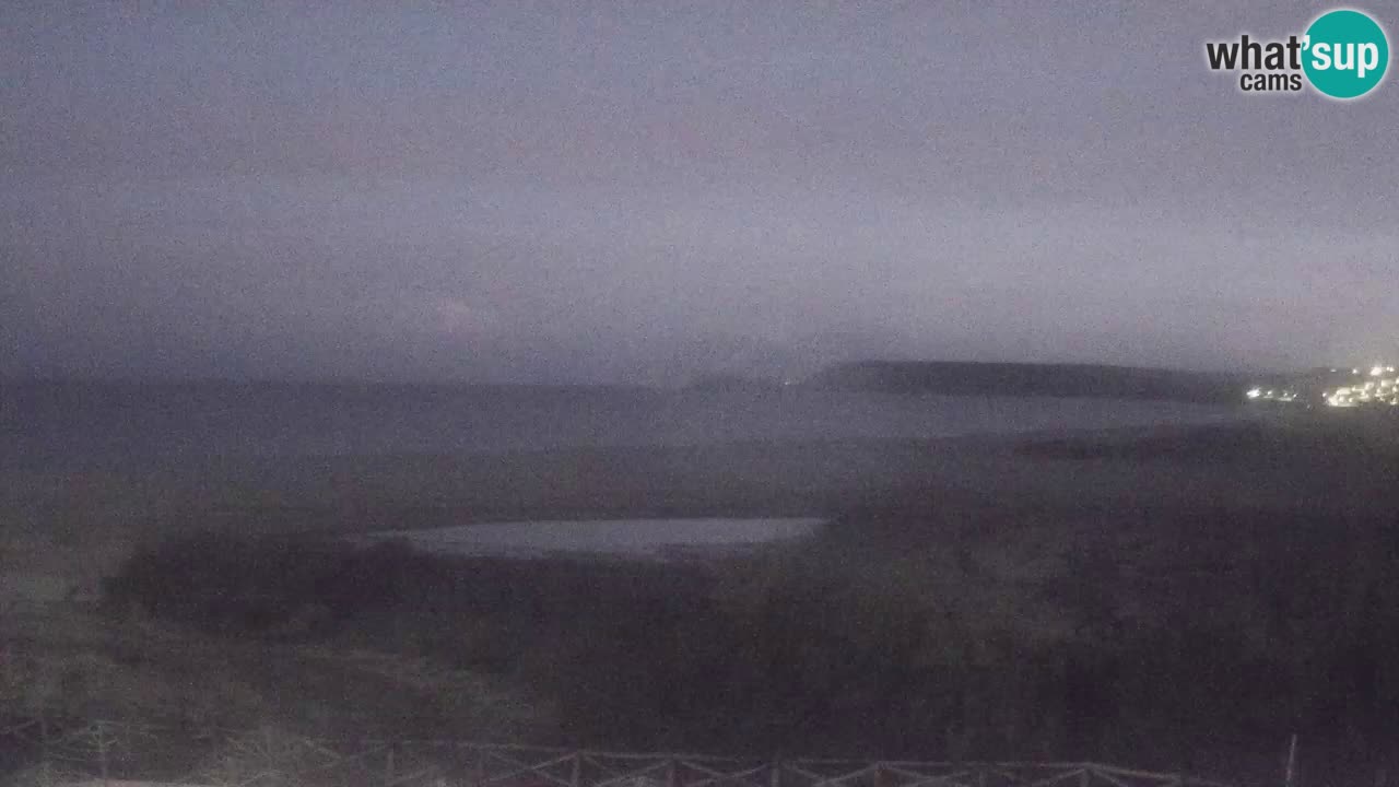 Webcam Torre dei Corsari – Vista live sulla spiaggia da Punta Usai