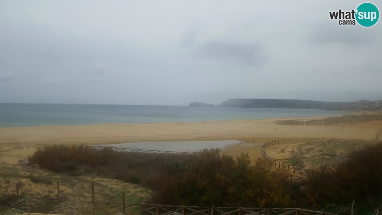 Cámara web Torre dei Corsari – Vista en directo de la playa desde Punta Usai