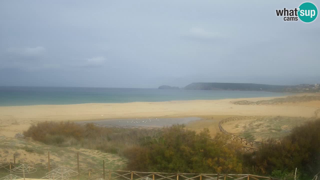 Spletna kamera Torre dei Corsari – Pogled v živo na plažo s Punta Usai