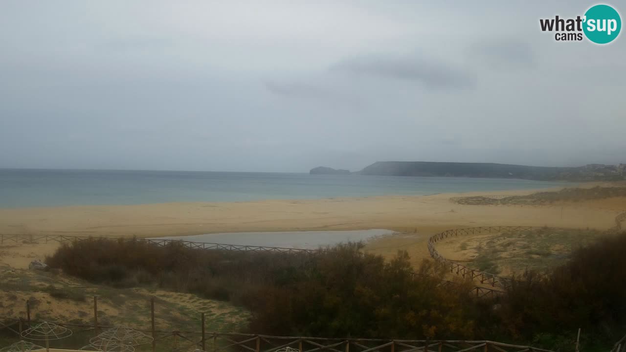 Webcam Torre dei Corsari – Vista live sulla spiaggia da Punta Usai