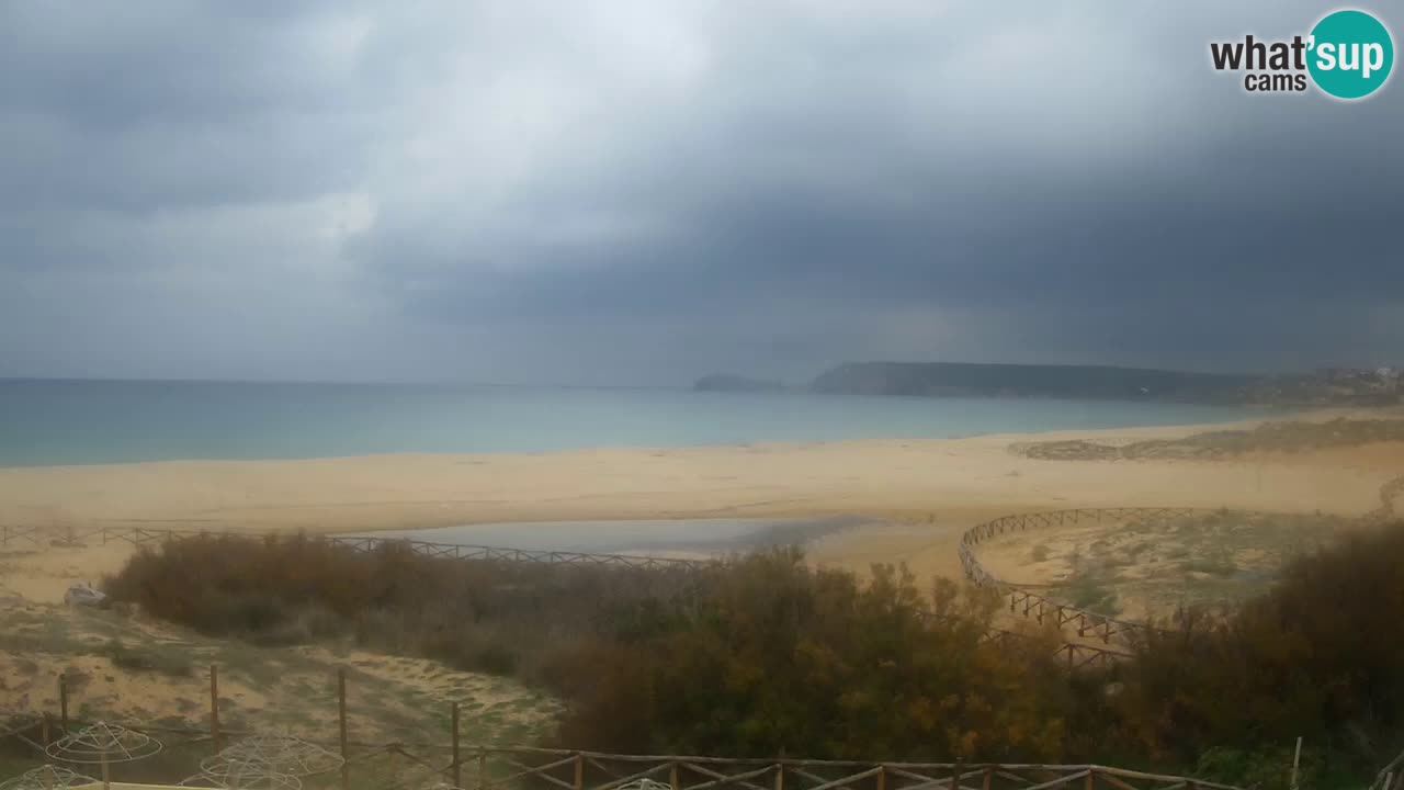 Webcam Torre dei Corsari – Vue en direct sur la plage depuis Punta Usai