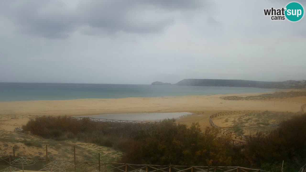 Webcam Torre dei Corsari – Liveblick auf den Strand von Punta Usai
