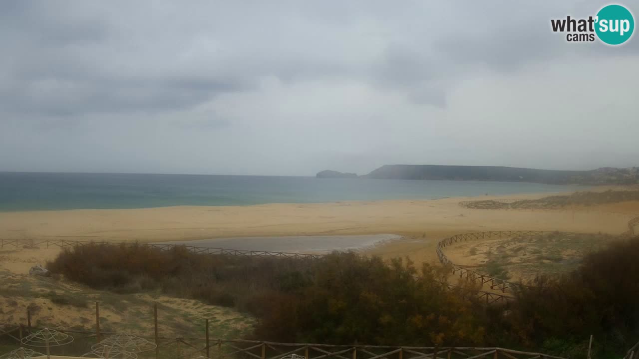 Webcam Torre dei Corsari – Live Beach View from Punta Usai