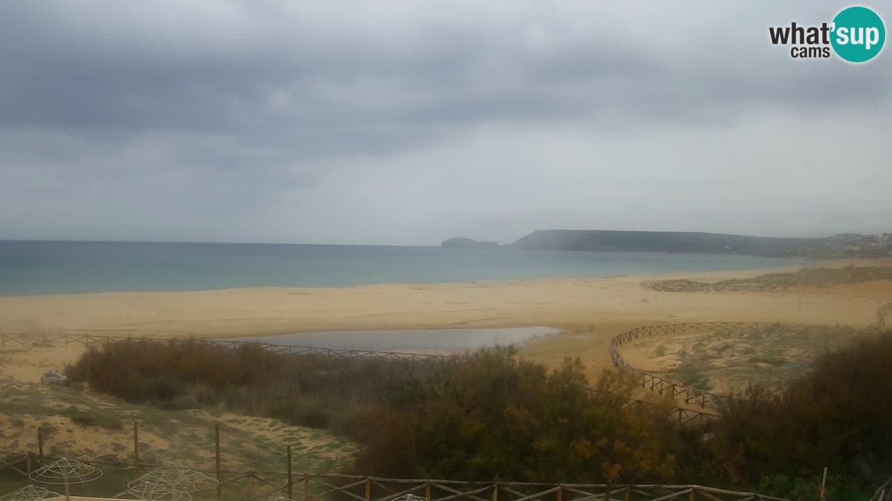 Webcam Torre dei Corsari – Liveblick auf den Strand von Punta Usai