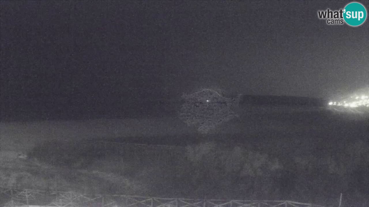 Cámara web Torre dei Corsari – Vista en directo de la playa desde Punta Usai