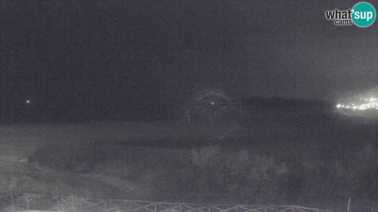 Webcam Torre dei Corsari – Liveblick auf den Strand von Punta Usai