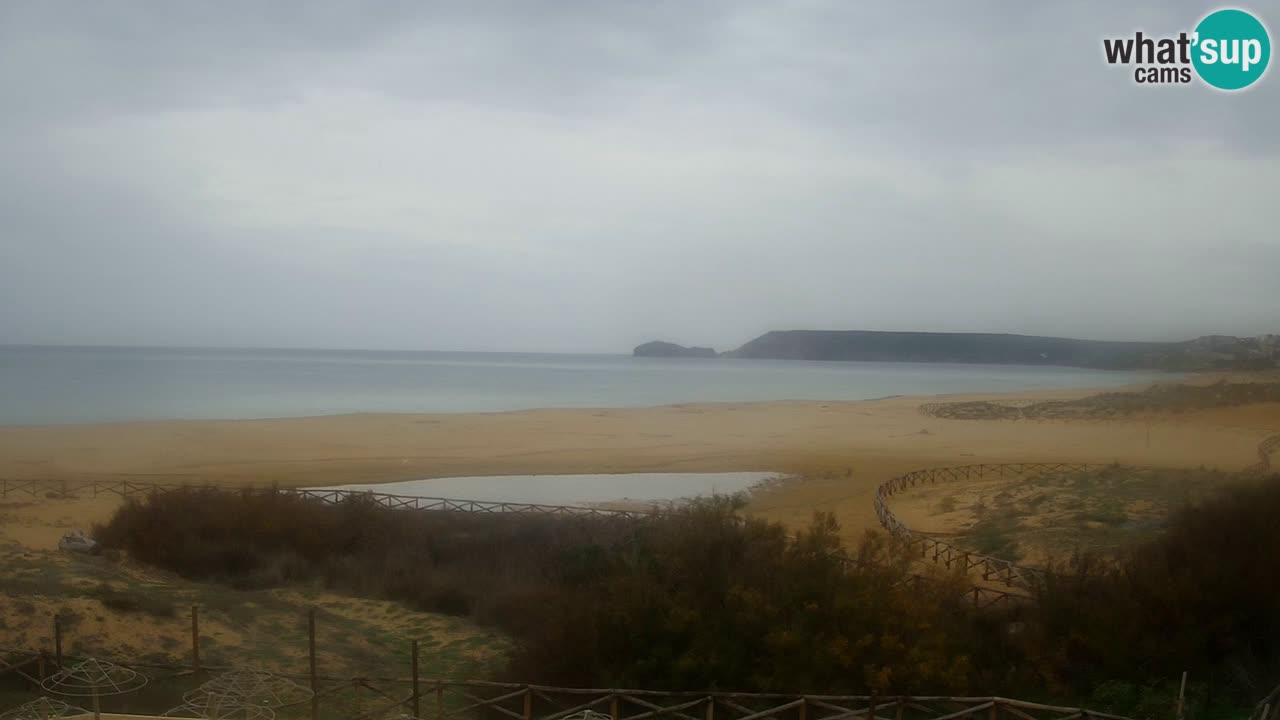 Cámara web Torre dei Corsari – Vista en directo de la playa desde Punta Usai