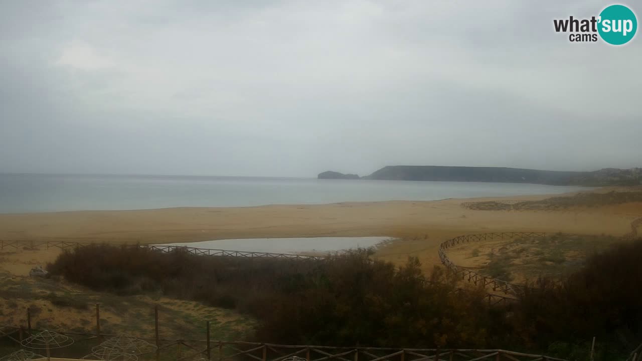 Webcam Torre dei Corsari – Vista live sulla spiaggia da Punta Usai