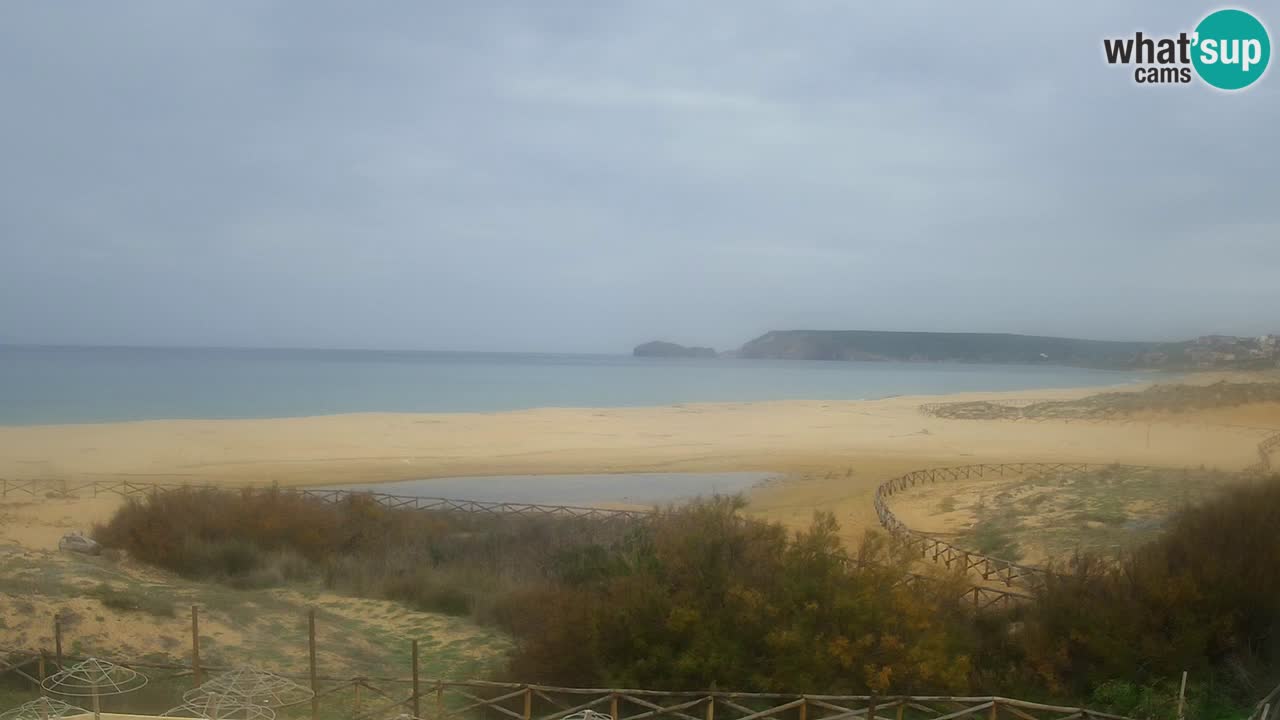 Cámara web Torre dei Corsari – Vista en directo de la playa desde Punta Usai