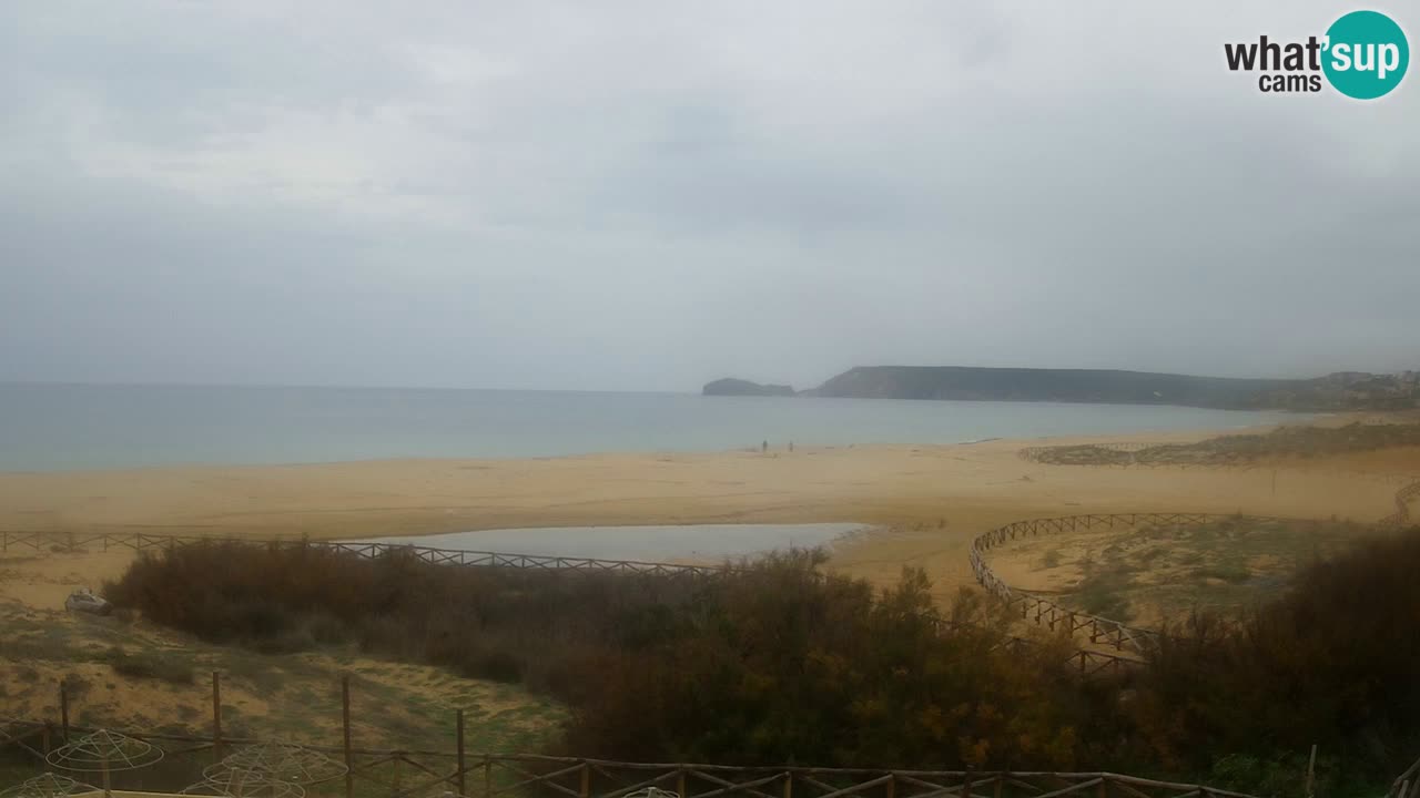 Webcam Torre dei Corsari – Vista live sulla spiaggia da Punta Usai