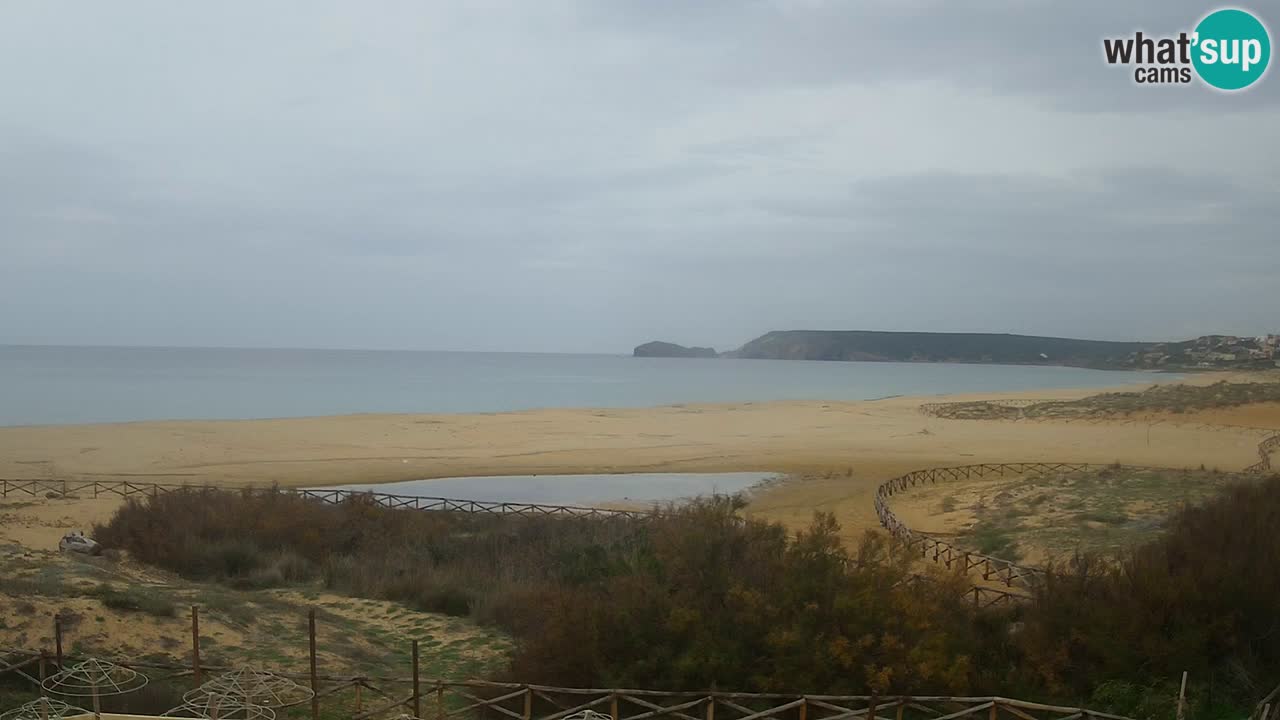 Webcam Torre dei Corsari – Liveblick auf den Strand von Punta Usai