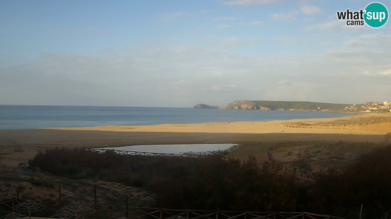 Cámara web Torre dei Corsari – Vista en directo de la playa desde Punta Usai