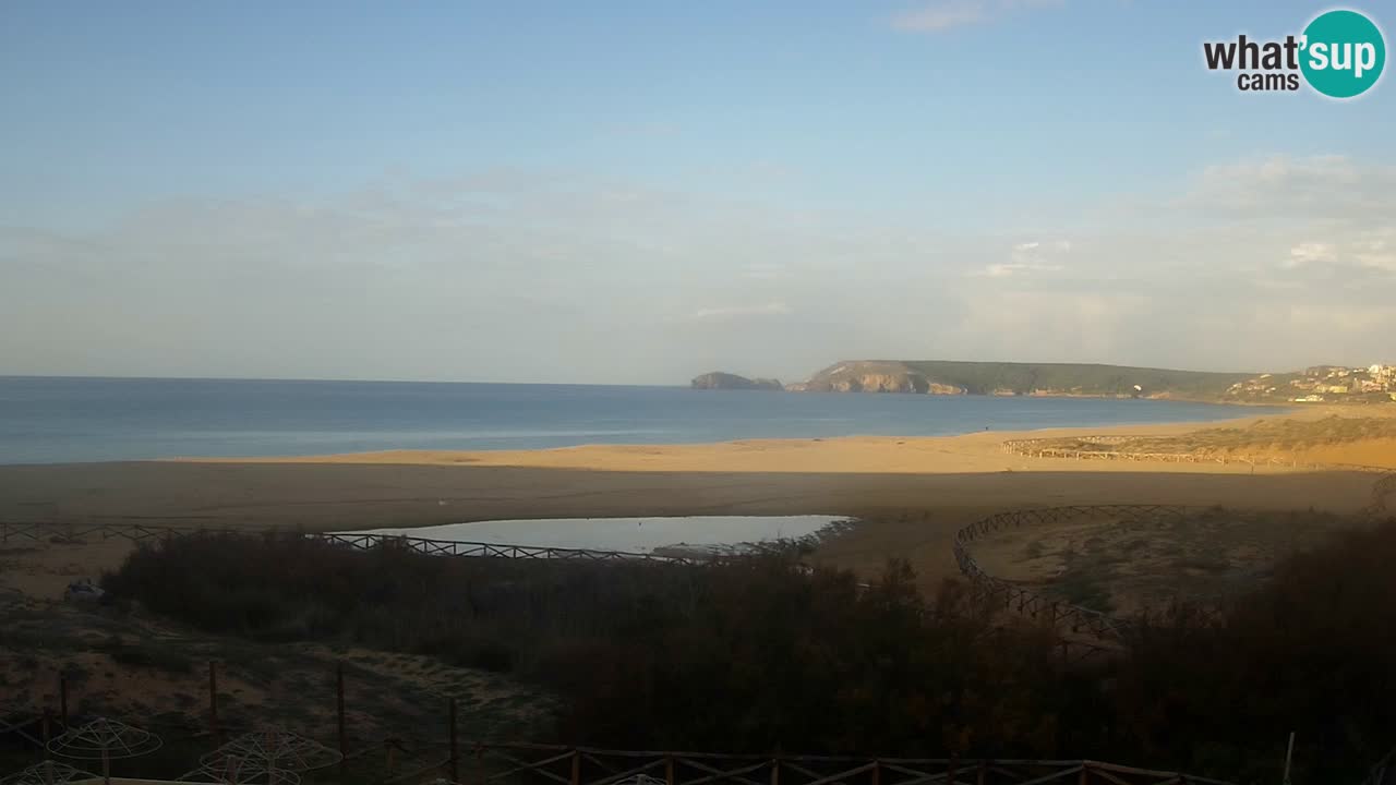 Cámara web Torre dei Corsari – Vista en directo de la playa desde Punta Usai