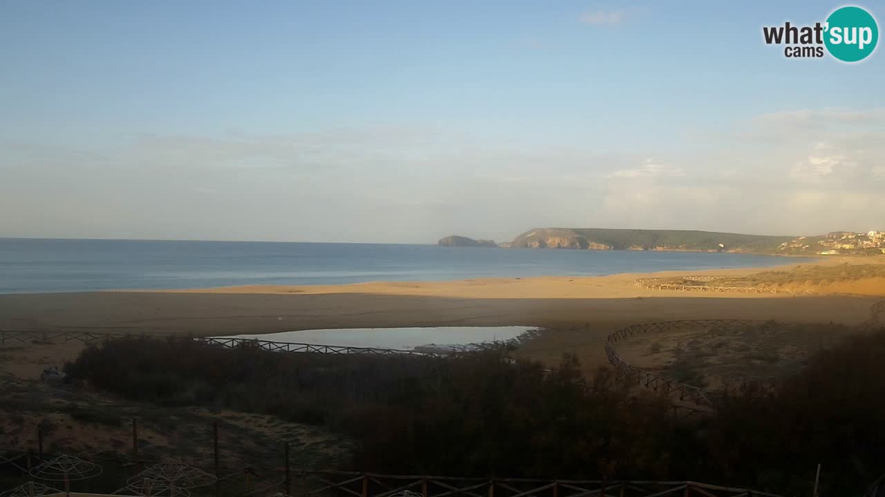 Webcam Torre dei Corsari – Live Beach View from Punta Usai