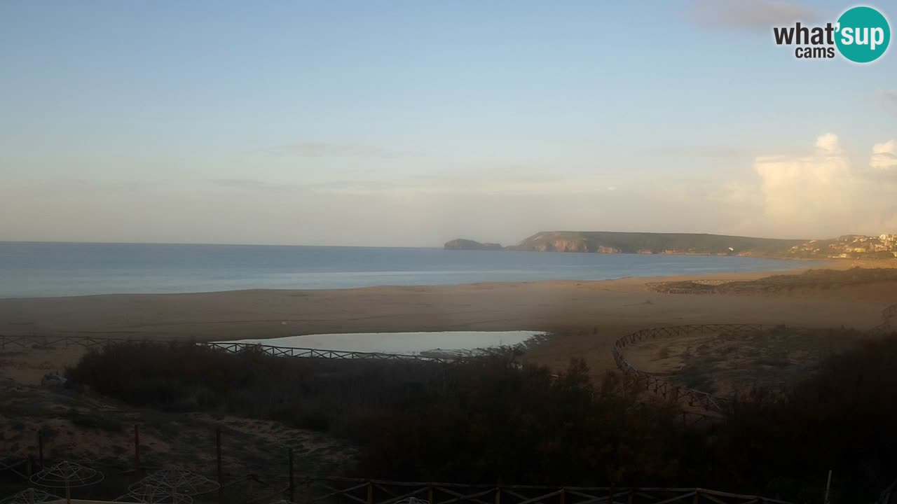 Cámara web Torre dei Corsari – Vista en directo de la playa desde Punta Usai
