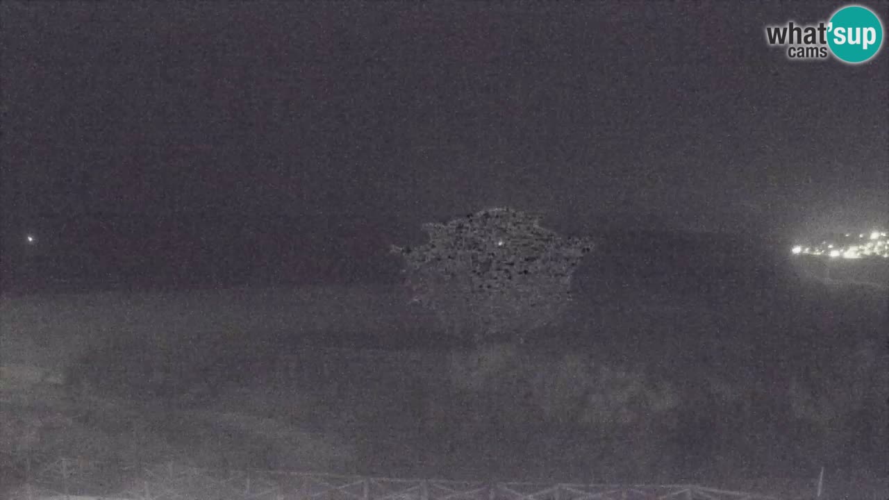 Cámara web Torre dei Corsari – Vista en directo de la playa desde Punta Usai