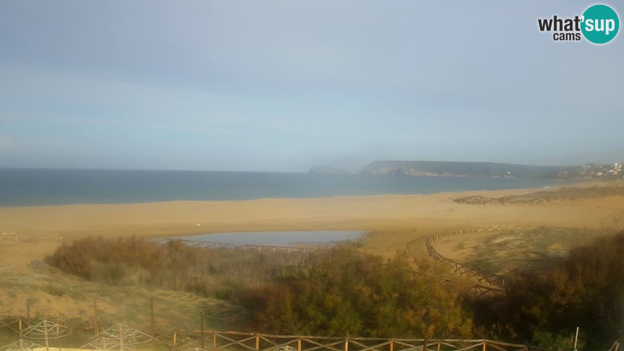 Webcam Torre dei Corsari – Vista live sulla spiaggia da Punta Usai
