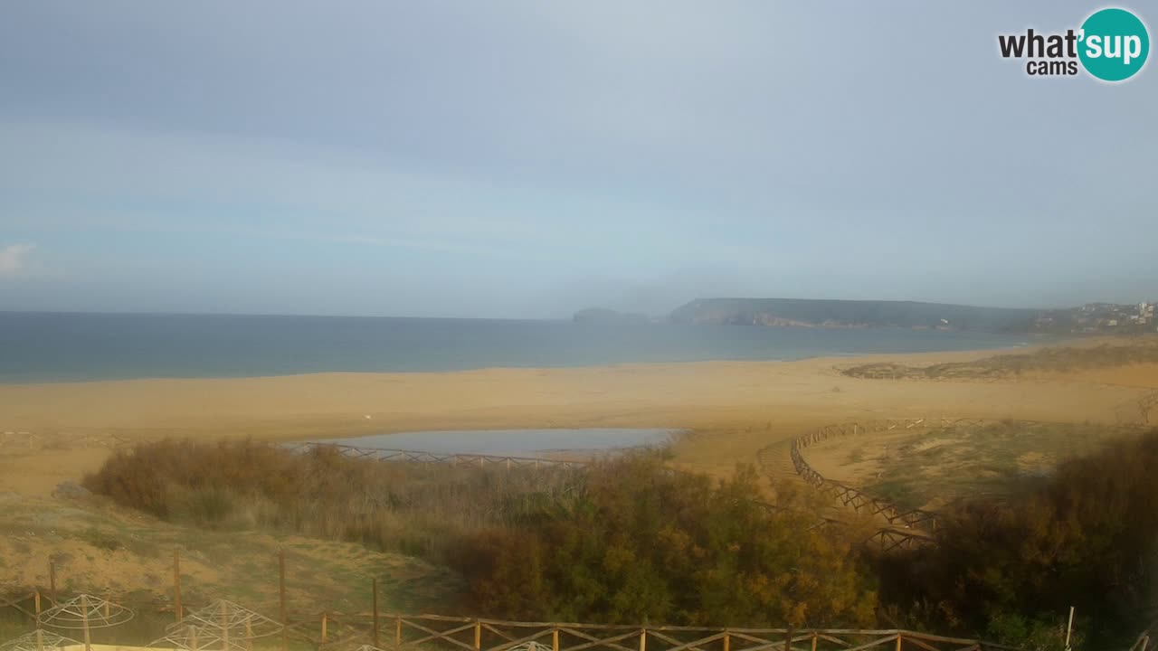 Webcam Torre dei Corsari – Vista live sulla spiaggia da Punta Usai