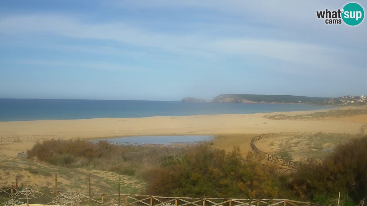 Web kamera Torre dei Corsari – Pogled uživo na plažu s Punta Usai