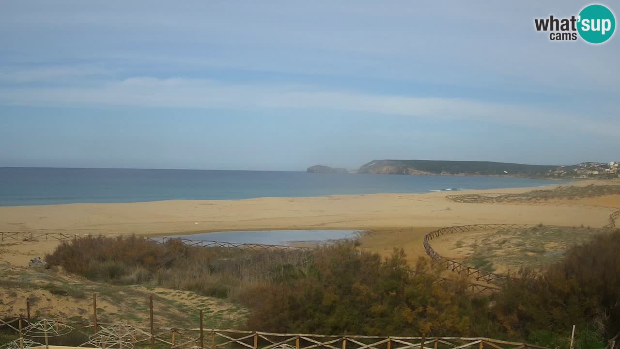 Cámara web Torre dei Corsari – Vista en directo de la playa desde Punta Usai