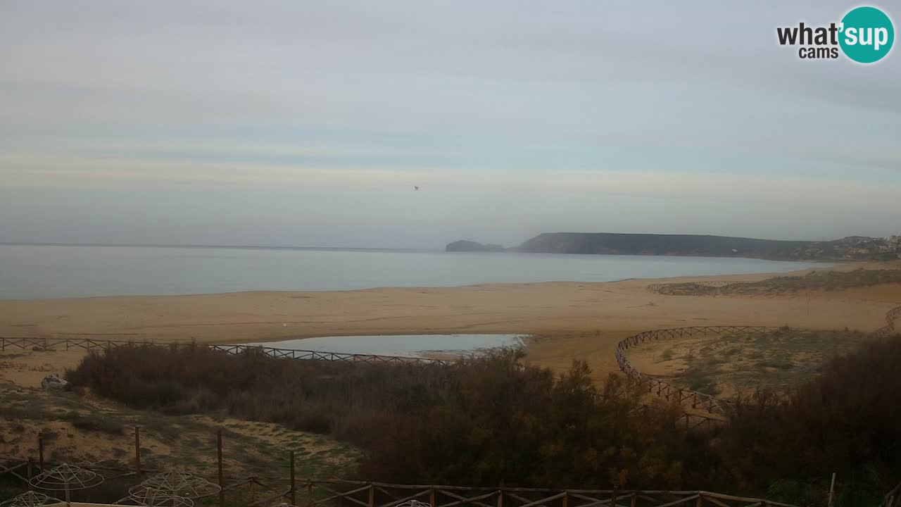Webcam Torre dei Corsari – Vista live sulla spiaggia da Punta Usai
