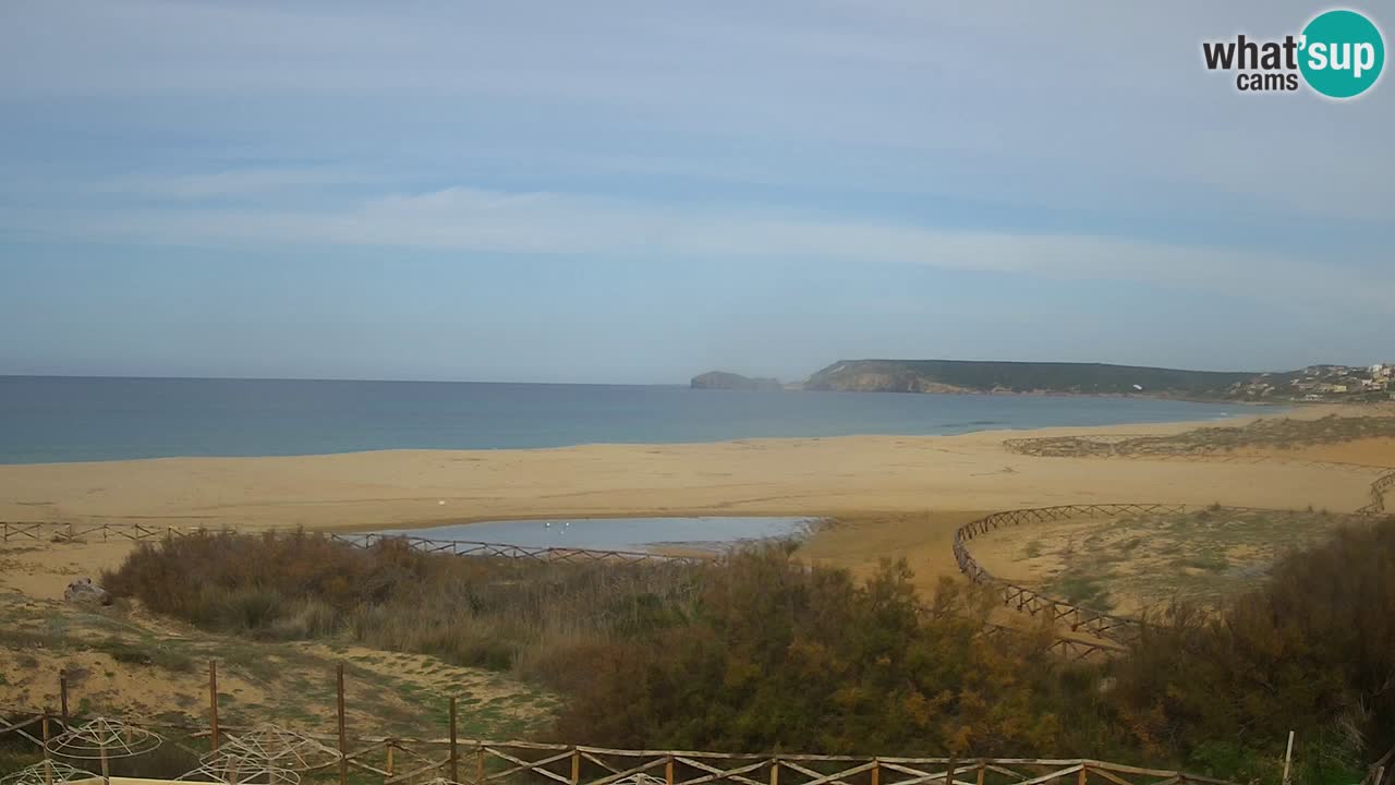 Webcam Torre dei Corsari – Vista live sulla spiaggia da Punta Usai