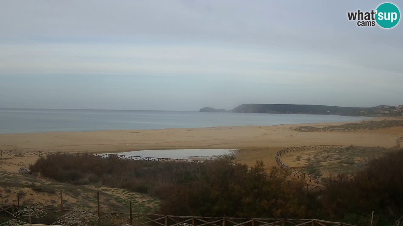 Webcam Torre dei Corsari – Vue en direct sur la plage depuis Punta Usai