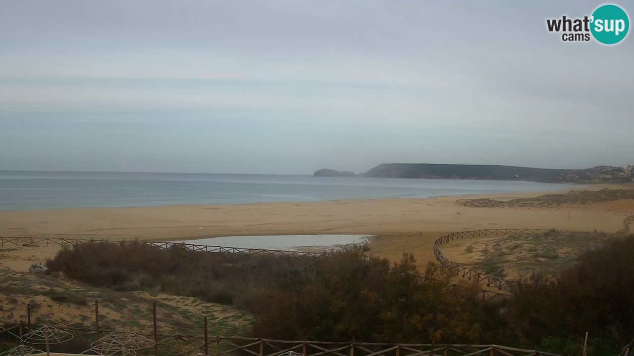 Webcam Torre dei Corsari – Vista live sulla spiaggia da Punta Usai