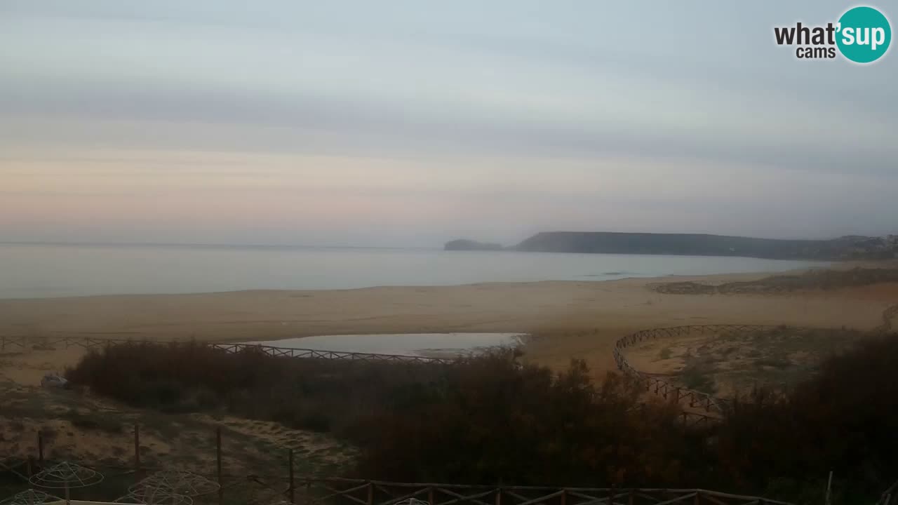 Webcam Torre dei Corsari – Liveblick auf den Strand von Punta Usai