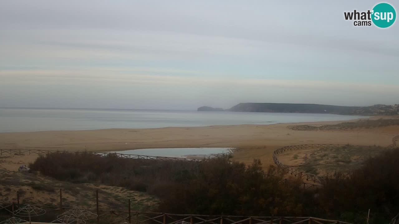 Cámara web Torre dei Corsari – Vista en directo de la playa desde Punta Usai