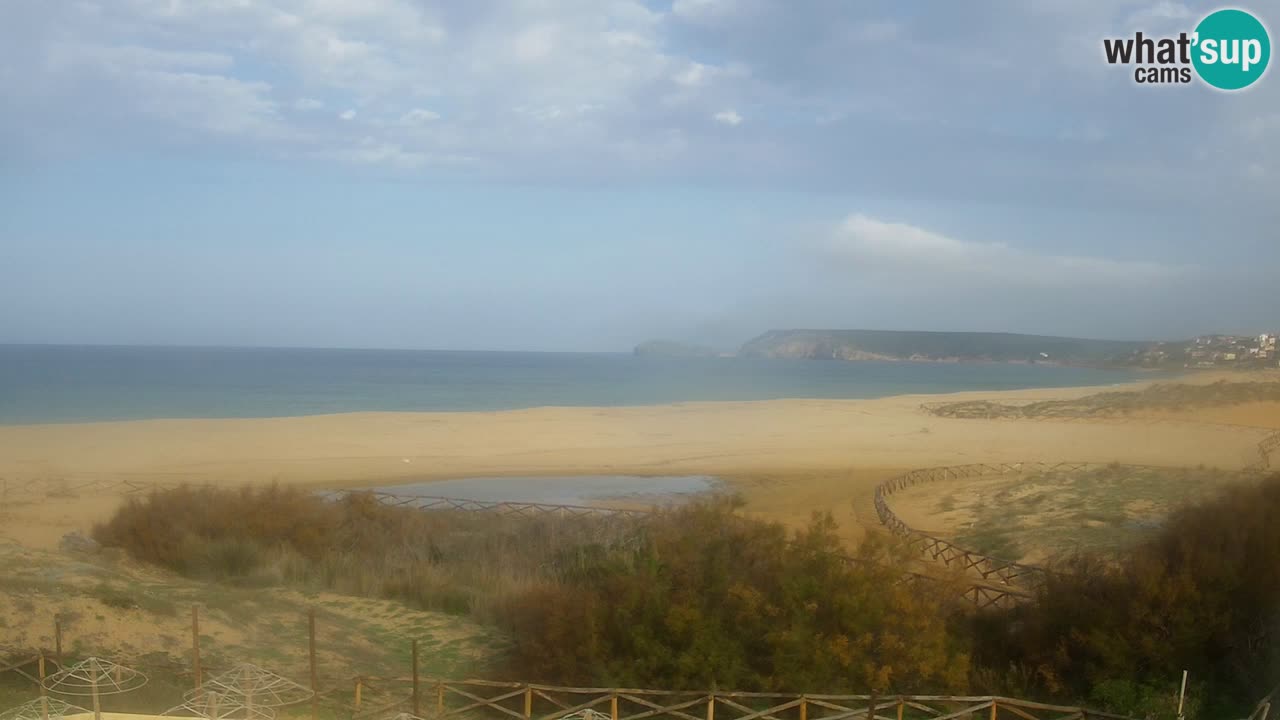 Cámara web Torre dei Corsari – Vista en directo de la playa desde Punta Usai