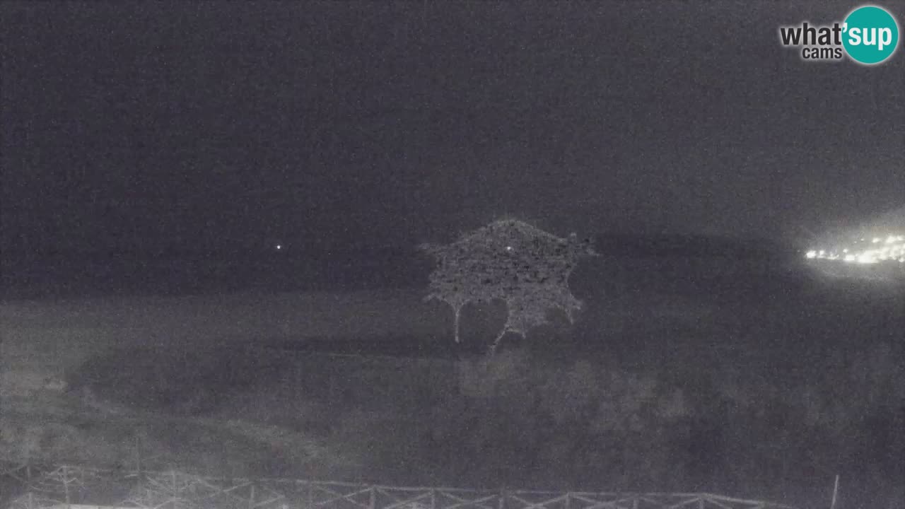 Webcam Torre dei Corsari – Vue en direct sur la plage depuis Punta Usai