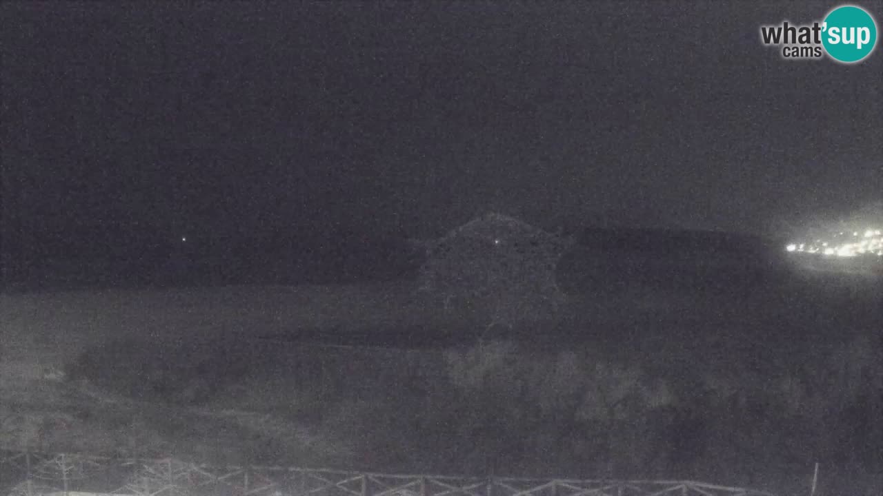Webcam Torre dei Corsari – Liveblick auf den Strand von Punta Usai