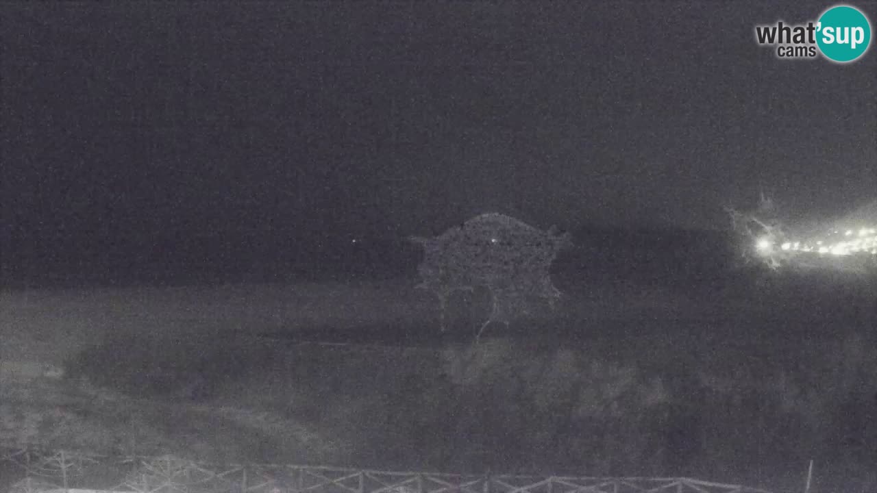 Webcam Torre dei Corsari – Vue en direct sur la plage depuis Punta Usai