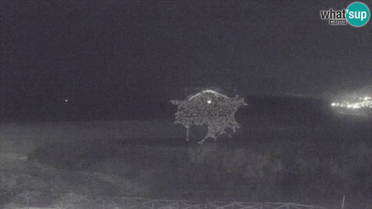 Cámara web Torre dei Corsari – Vista en directo de la playa desde Punta Usai