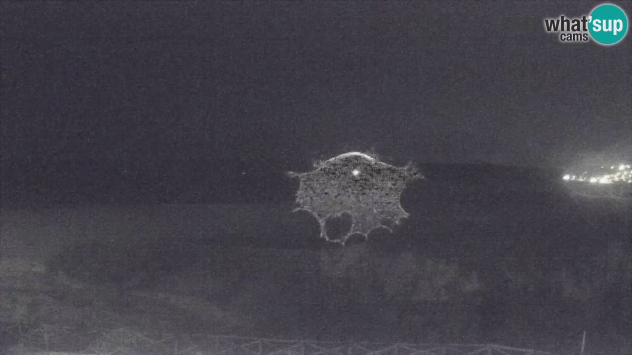 Webcam Torre dei Corsari – Vue en direct sur la plage depuis Punta Usai