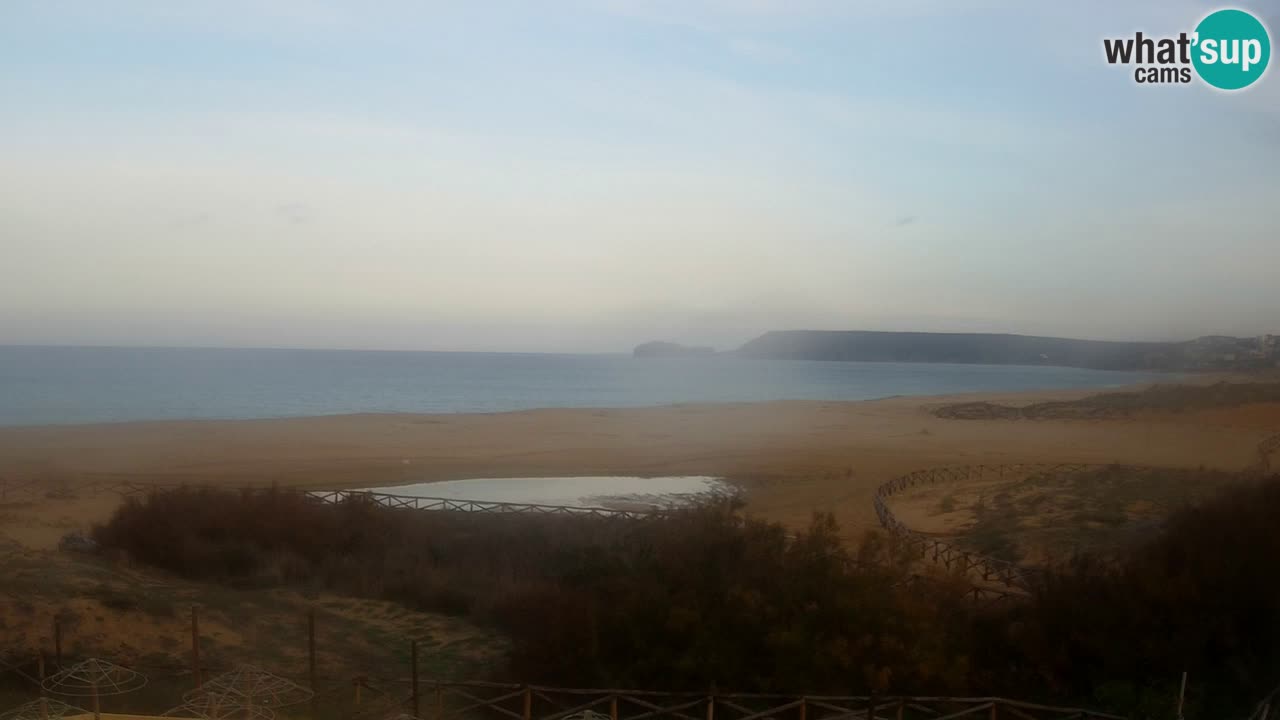 Webcam Torre dei Corsari – Vista live sulla spiaggia da Punta Usai