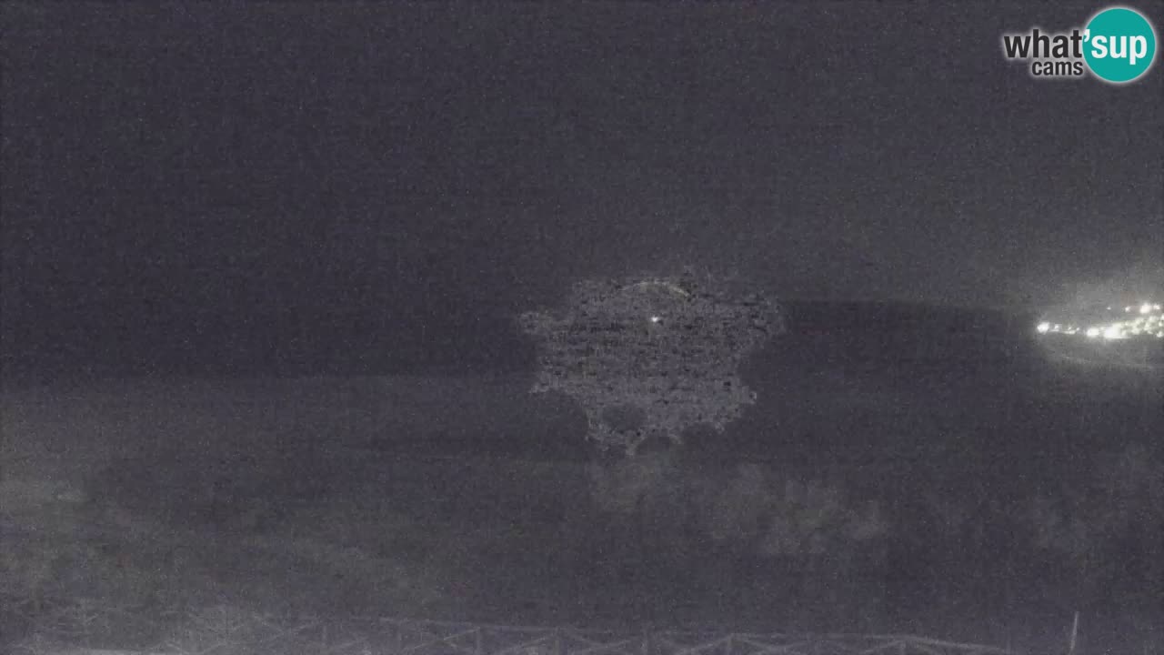 Webcam Torre dei Corsari – Vista live sulla spiaggia da Punta Usai